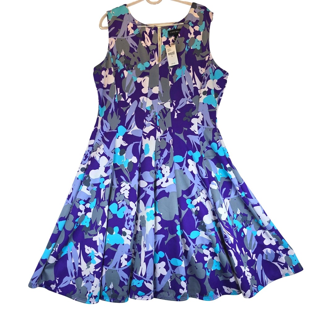 Floral Fit Midi Flare‎ Dress Wedding Party Sleeveless Summer Twee Rockabilly  16